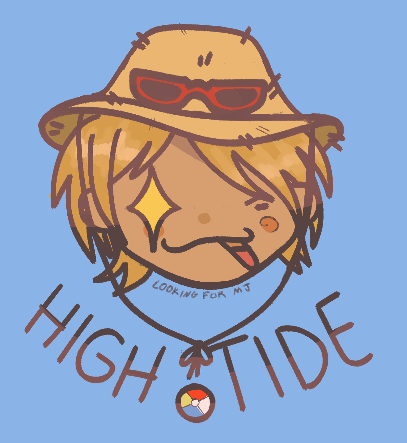 PREORDER - Cassidy 'High Tide' 2.5" Acrylic Keychain